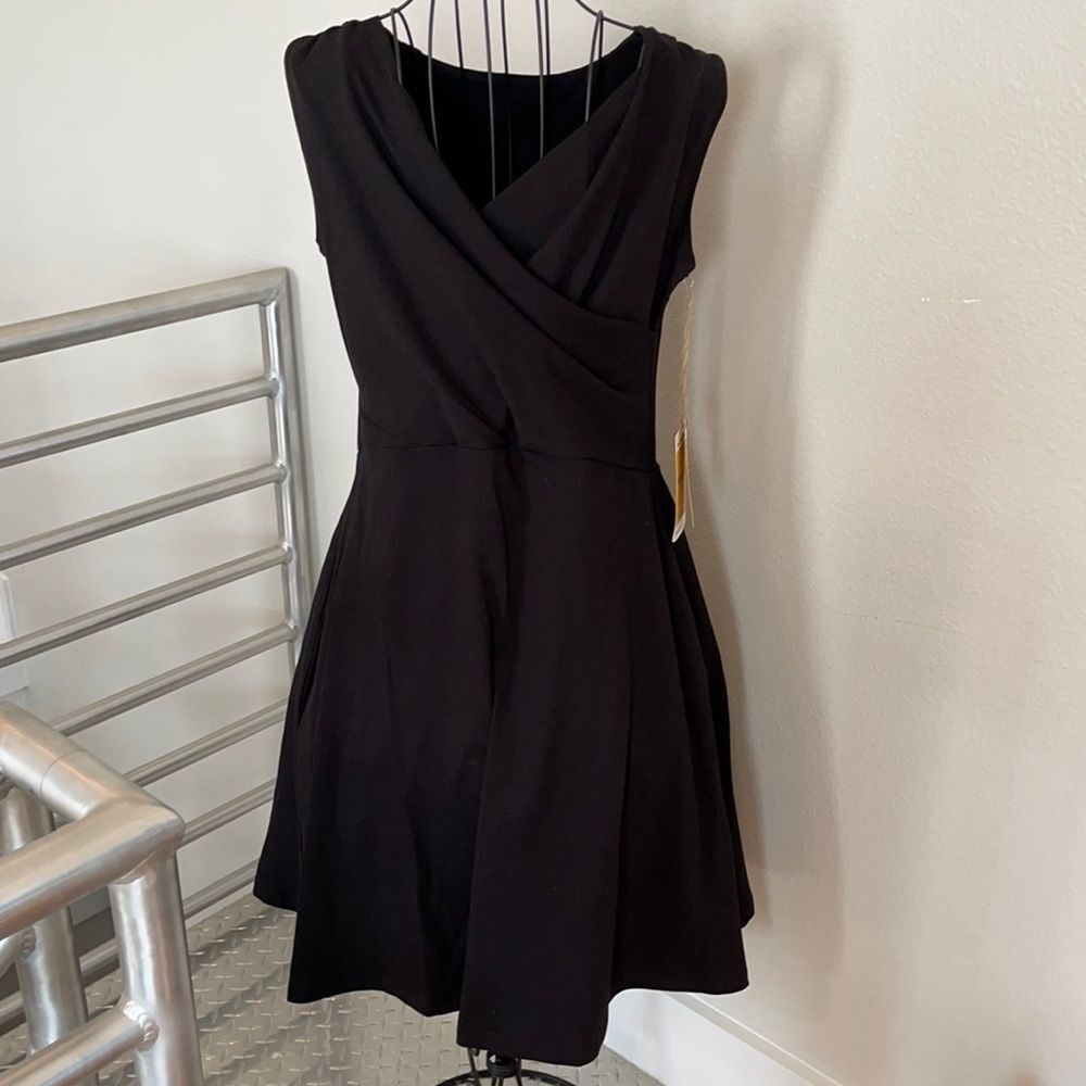 Maggie’s Organics Organic Cotton Crossover Dress - Picture 2 of 6